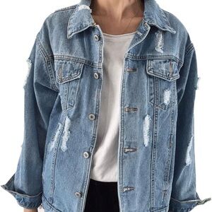 Stylish Blue Denim Kids Jacket